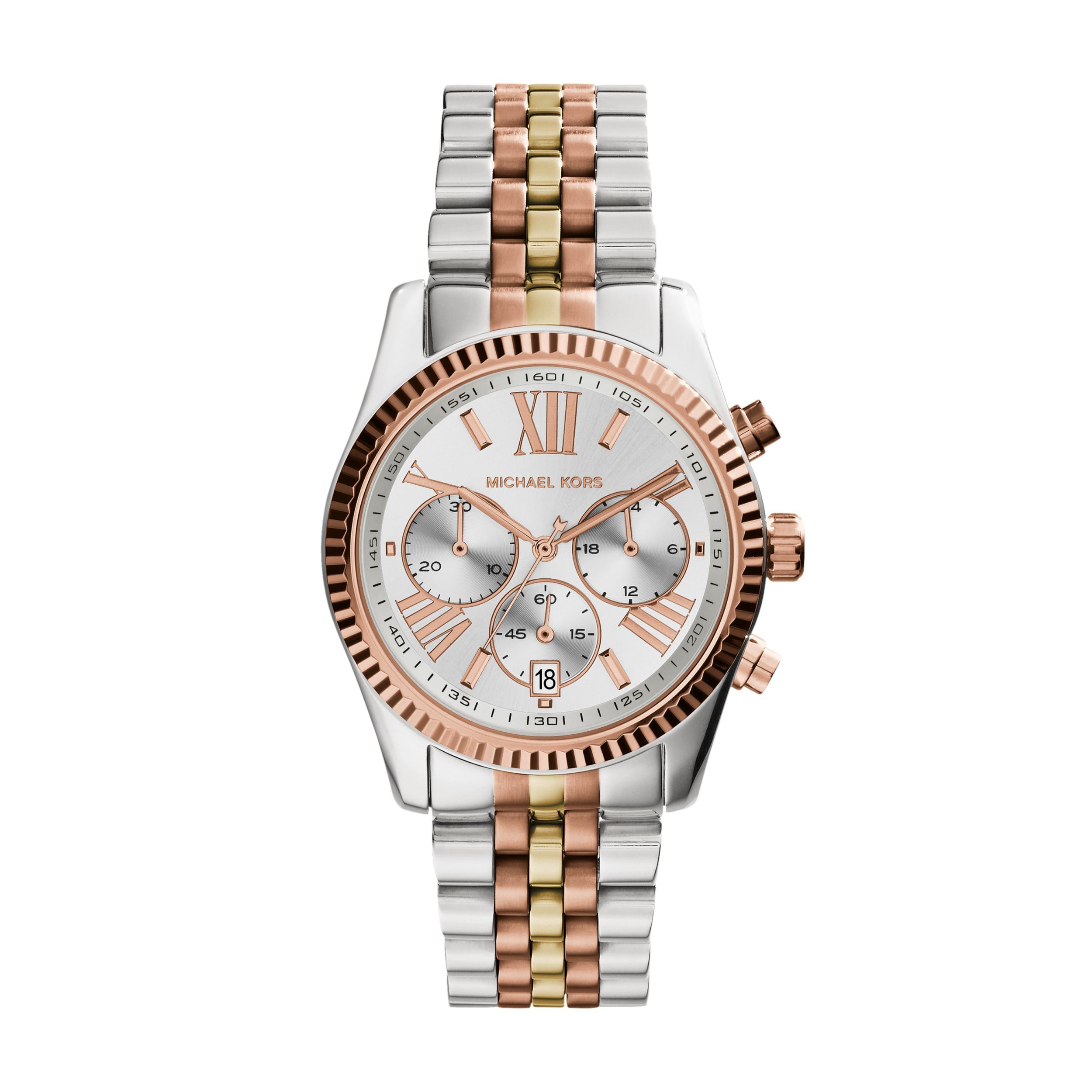 Michael kors goud zilver on sale