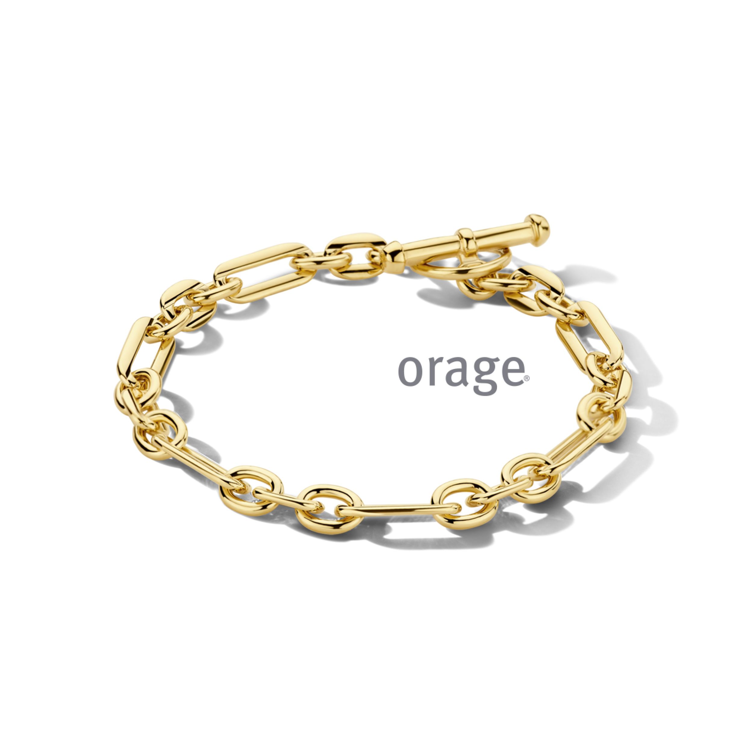 domineren Milieuactivist Uitlijnen Orage A/4217/19 armband (dames) geel-goud - juwelen | Esterella (Lanaken -  Tongeren - Bilzen)