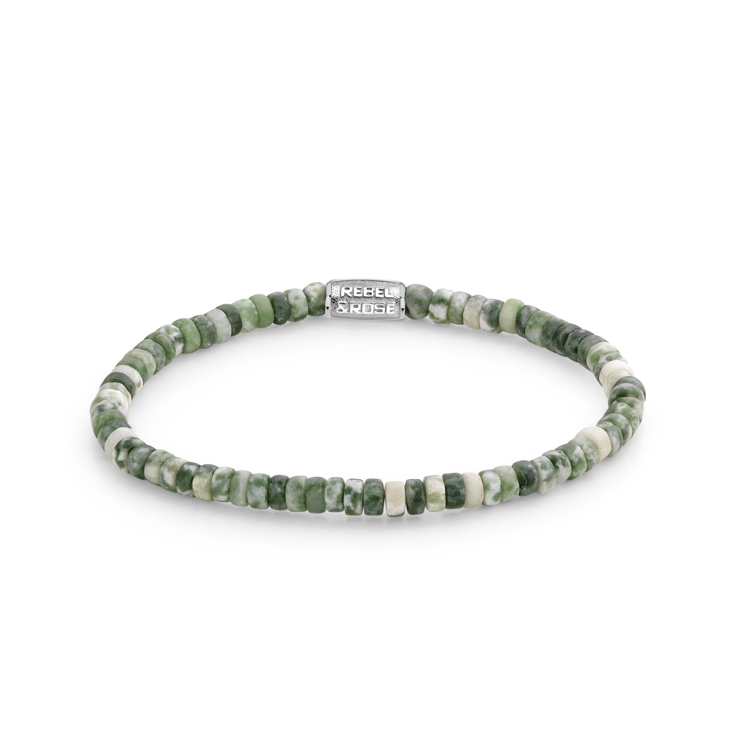 katoen negeren pastel Rebel & Rose RR-40071-S armband (heren) groen - juwelen | Esterella  (Lanaken - Tongeren - Bilzen)